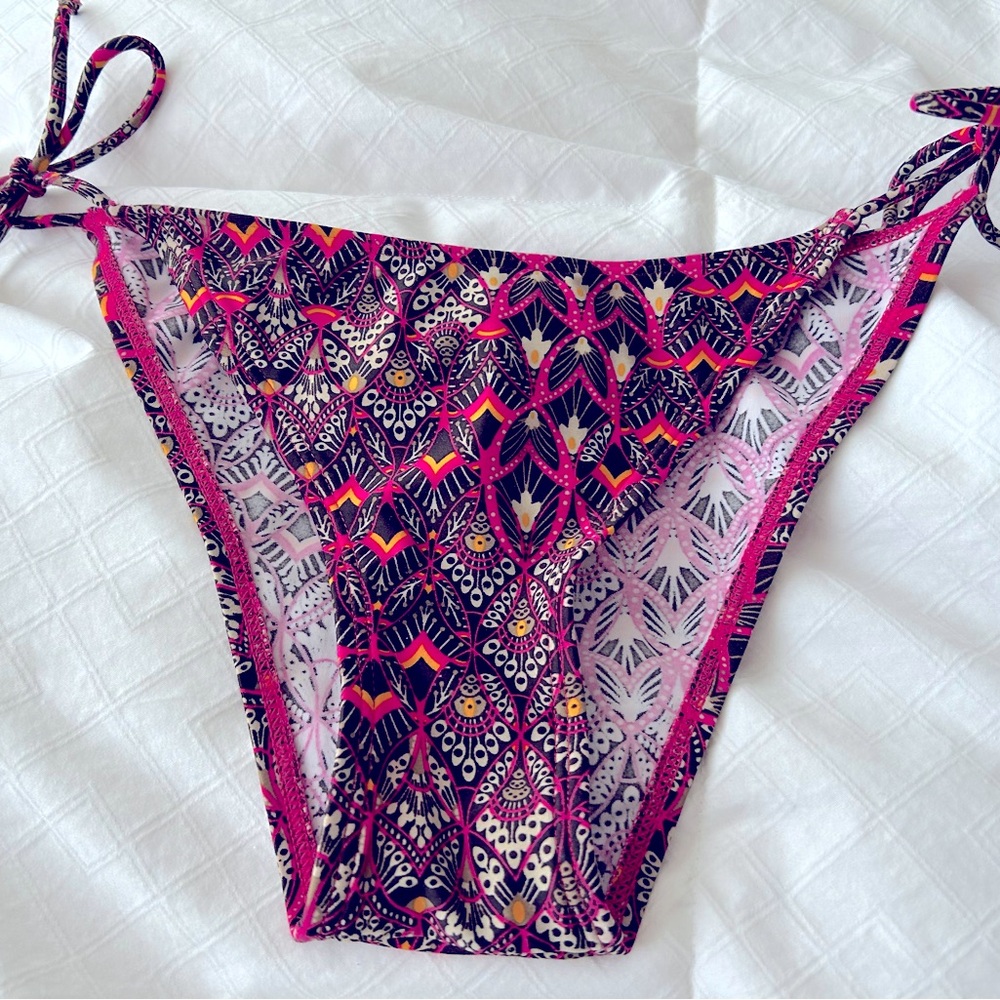 Patagonia Patterned String Tie Bikini Bottom